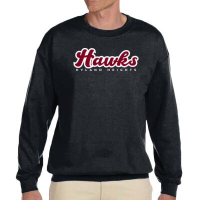 Hawks Adult Fleece Crew Neck Sweater Thumbnail